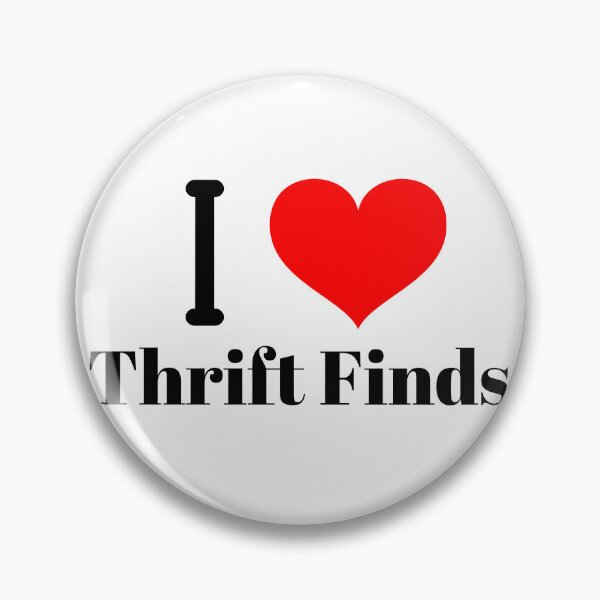 Item preview, I Love awsome thrift finds  designed and sold by greener designs.