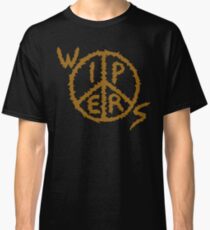 WIPERS (Punkband) Logo Gold Classic T-Shirt