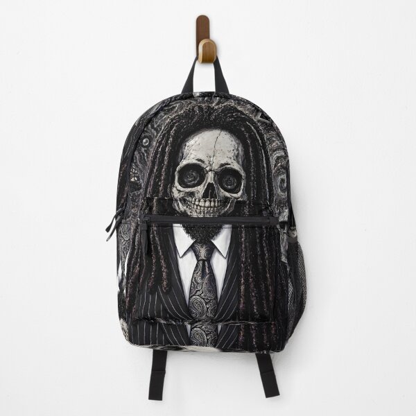 Item preview, Psychedelic Skull Portrait with Dreadlocks designed and sold by fiple0.