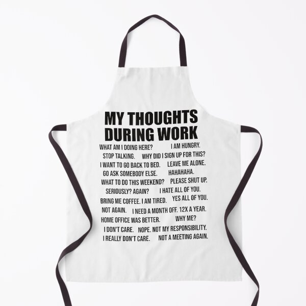 Item preview, Thoughts During Work for Co-Workers Colleague designed and sold by MaryLReyes04.