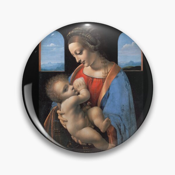 Item preview, Madonna Litta by Leonardo da Vinci: High Renaissance Madonna and Child Poster designed and sold by artofuniverse.