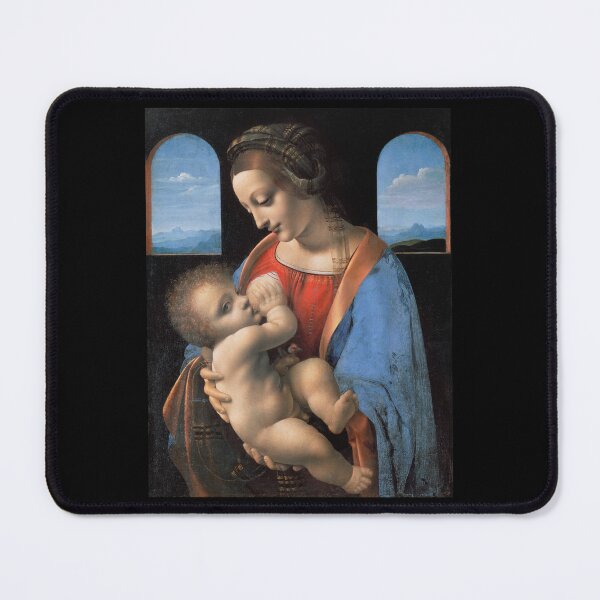 Item preview, Madonna Litta by Leonardo da Vinci: High Renaissance Madonna and Child Poster designed and sold by artofuniverse.