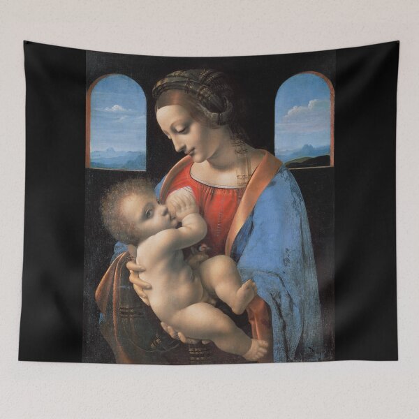 Item preview, Madonna Litta by Leonardo da Vinci: High Renaissance Madonna and Child Poster designed and sold by artofuniverse.