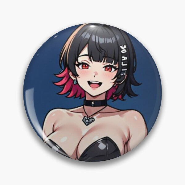 Item preview, Short Hair Goth Anime Girl Paris Night Aesthetic designed and sold by Jimakmo.