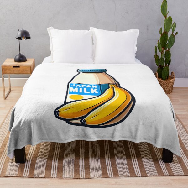 Item preview, Banana & Banana Milk – Cute Fruit and Drink Illustration designed and sold by BobaBunny76.