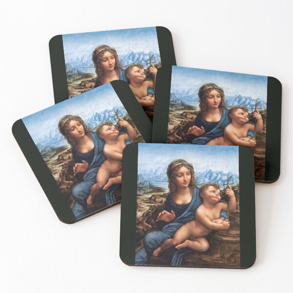 Item preview, Madonna of the Yarnwinder by Leonardo da Vinci: High Renaissance Poster designed and sold by artofuniverse.