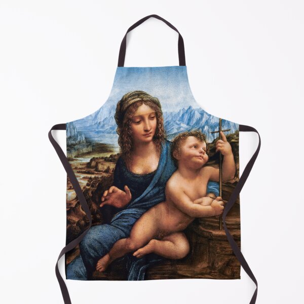Item preview, Madonna of the Yarnwinder by Leonardo da Vinci: High Renaissance Poster designed and sold by artofuniverse.
