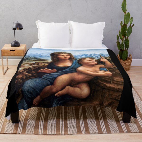 Item preview, Madonna of the Yarnwinder by Leonardo da Vinci: High Renaissance Poster designed and sold by artofuniverse.
