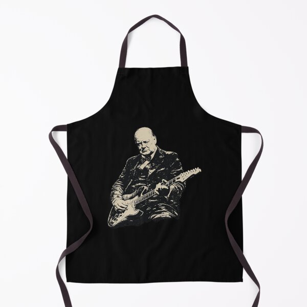 Item preview, Winston Churchill Playing Electric Guitar Rocker Humor designed and sold by first-shirt ⭐ ⭐ ⭐ ⭐ ⭐.
