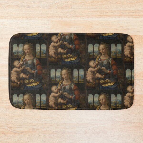 Item preview, Madonna of the Carnation by Leonardo da Vinci: High Renaissance Art Poster designed and sold by artofuniverse.