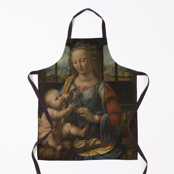 Item preview, Madonna of the Carnation by Leonardo da Vinci: High Renaissance Art Poster designed and sold by artofuniverse.