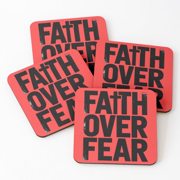 Item preview, FAITH OVER FEAR designed and sold by 123ks.