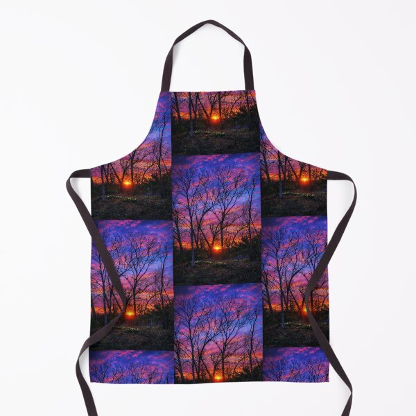 Item preview, Vibrant Sunset Through the Silent Trees designed and sold by EACS61 Nature Photography .