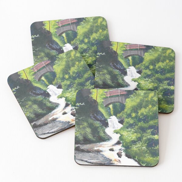 Item preview, Waterfall in the forest designed and sold by UniqueSoulGirl.