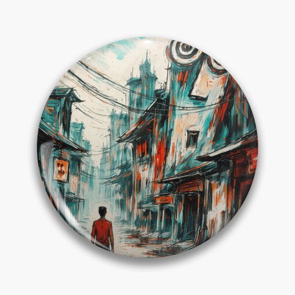 Item preview, Strange City Walk Drawing designed and sold by brelanto.