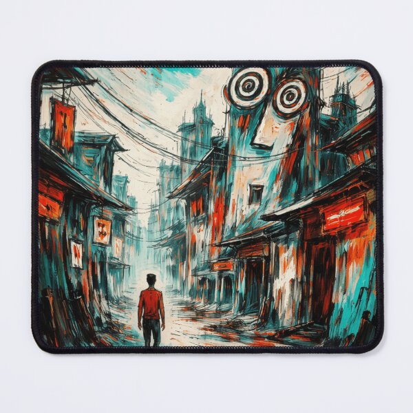 Item preview, Strange City Walk Drawing designed and sold by brelanto.