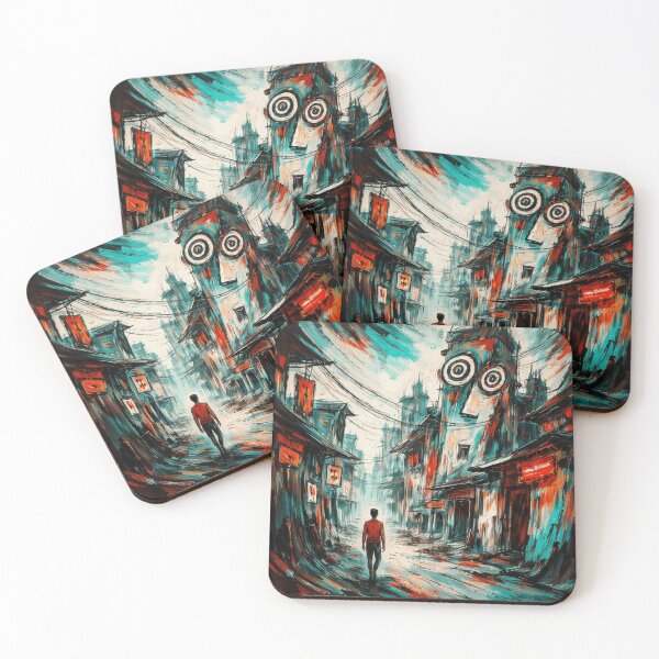 Item preview, Strange City Walk Drawing designed and sold by brelanto.