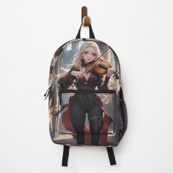 Item preview, Anime vampire woman with violin designed and sold by ArtsJulian.