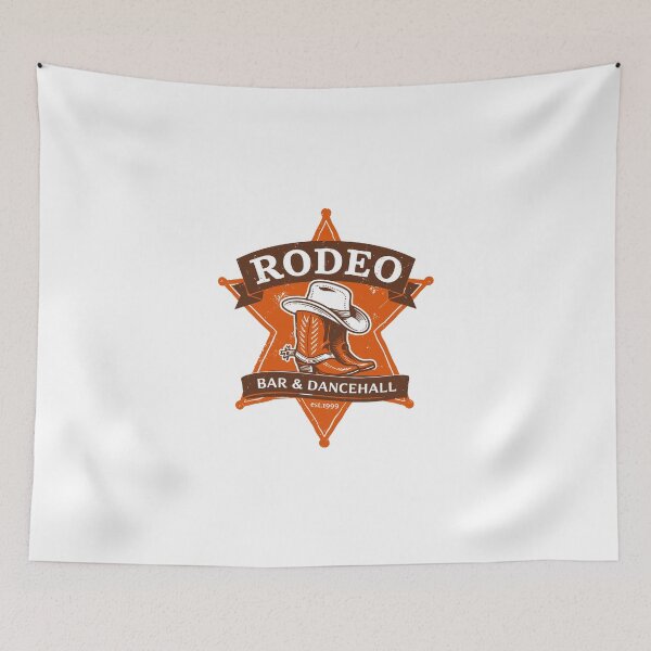 Item preview, Rodeo Bar & Dancehall T-Shirt designed and sold by Matinez Pink.
