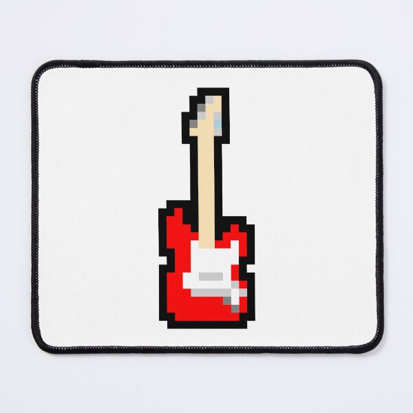 Item preview, Pixel Art Electric Guitar designed and sold by EwenAG.