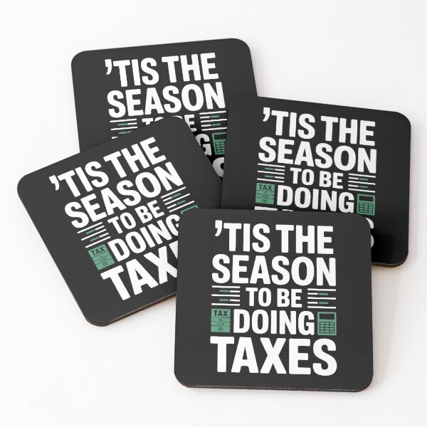 Item preview, Tis The Season To Be Doing Taxes Funny Tax Season Gift designed and sold by Say It With Ink.