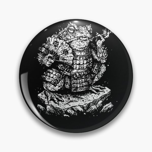 Item preview, Demonic Fire Toad Japanese Folklore Yokai designed and sold by krystalRomanart.
