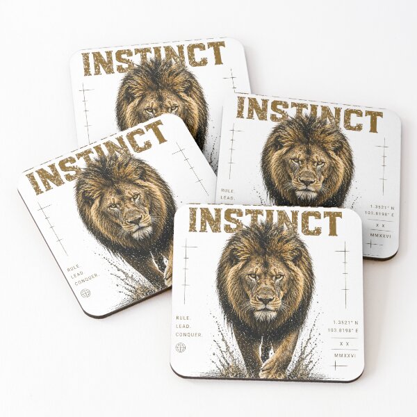 Item preview, Dominant Instinct Lion Shirt – King State Mindset Leadership Power Tee designed and sold by NAJURE.