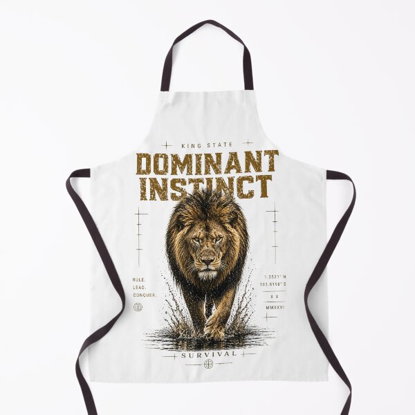 Item preview, Dominant Instinct Lion Shirt – King State Mindset Leadership Power Tee designed and sold by NAJURE.