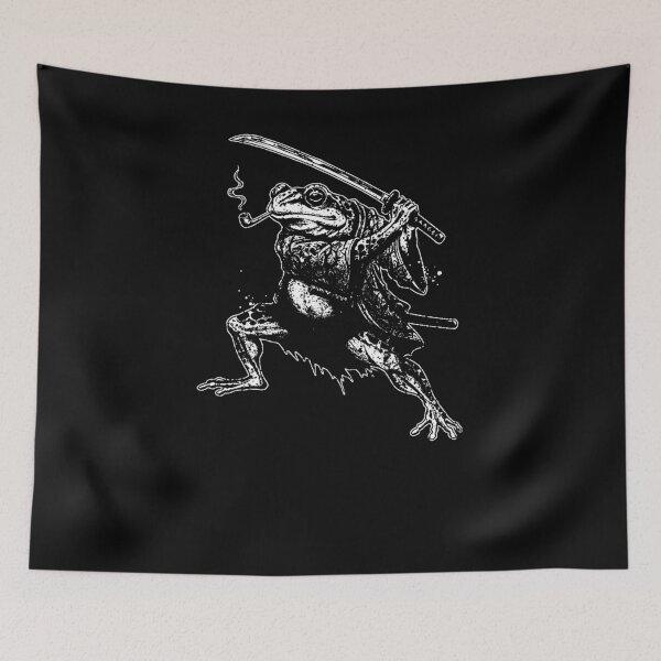 Item preview, Frog Ninja Shinobi Ink designed and sold by krystalRomanart.
