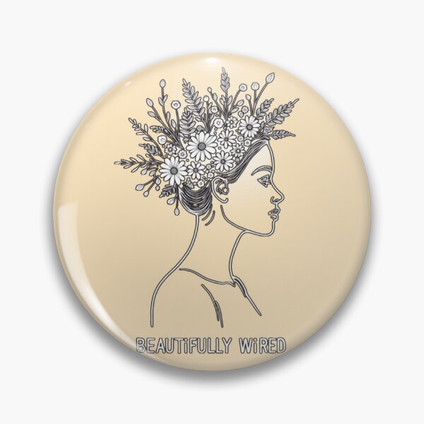 Item preview, Beautifully Wired Floral Line Art designed and sold by PriyaMagic.