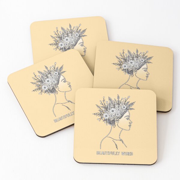 Item preview, Beautifully Wired Floral Line Art designed and sold by PriyaMagic.