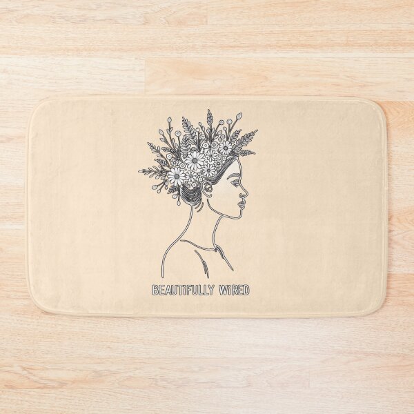 Item preview, Beautifully Wired Floral Line Art designed and sold by PriyaMagic.