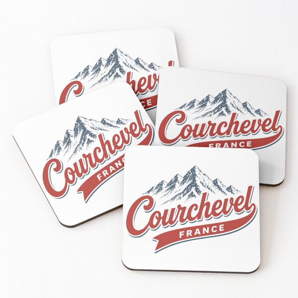Item preview, Courchevel France Ski Resort Mountain Retro Graphic designed and sold by JackCurtis1991.