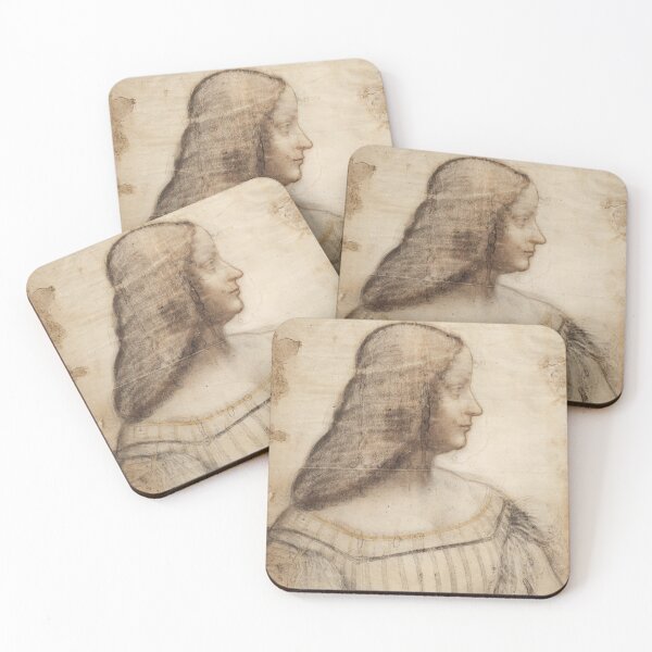 Item preview, Copy of Leonardo Da Vinci Self Portrait by Leonardo da Vinci: Sanguine Renaissance Study designed and sold by artofuniverse.