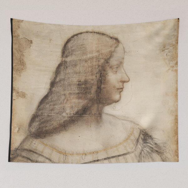 Item preview, Copy of Leonardo Da Vinci Self Portrait by Leonardo da Vinci: Sanguine Renaissance Study designed and sold by artofuniverse.