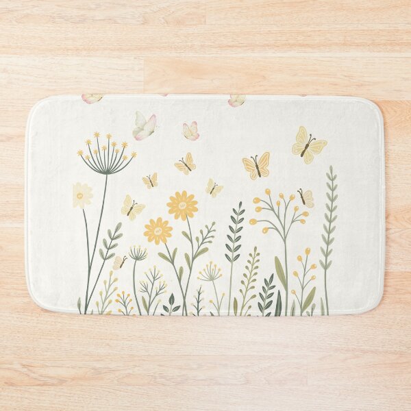 Item preview, Floral Butterfly Pattern – Soft Nature Design designed and sold by Grace & Light Art .