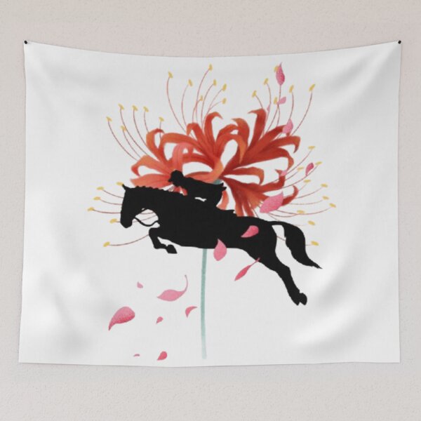 Item preview, horse riding the world of flowers spider lily designed and sold by Icarios.