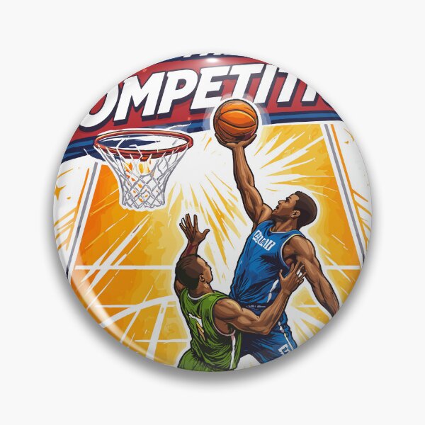 Item preview, Basketball Dunk Poster T-Shirt designed and sold by Matinez Pink.