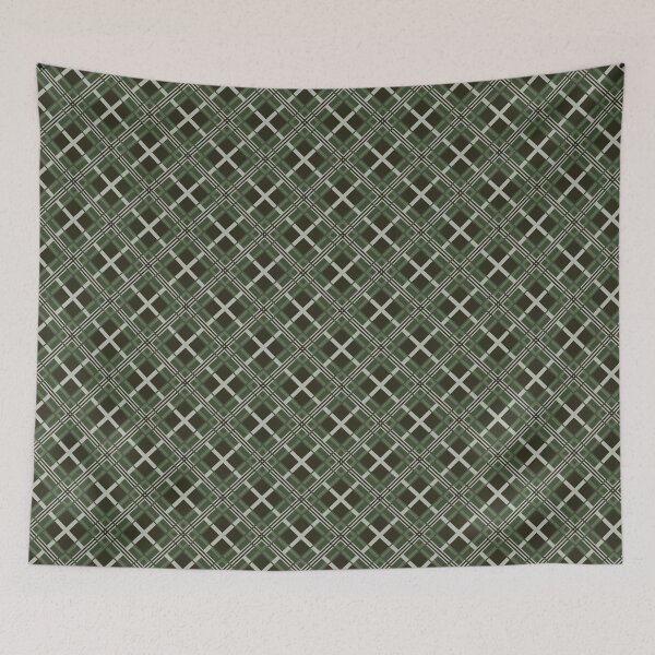 Item preview, Classic Green Plaid Geometric Seamless Pattern designed and sold by Willorae.
