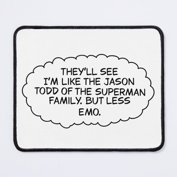 Item preview, Superboy Prime's Jason Todd Quote designed and sold by GrimPotato.