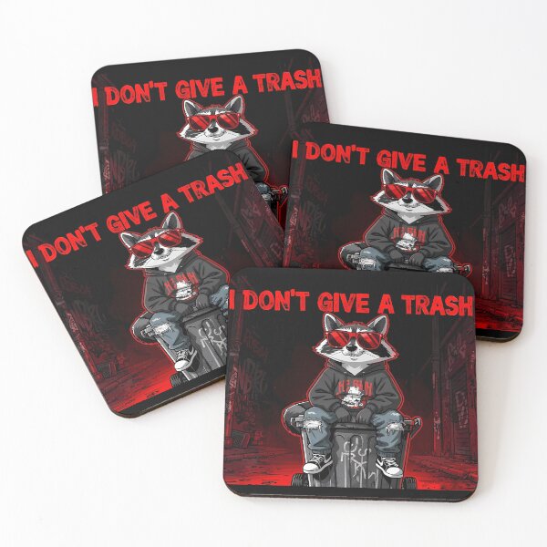 Item preview, I Dont Give A Trash Raccoon Funny designed and sold by ART ATTACK ZONE.