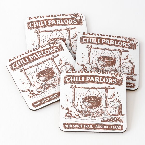 Item preview, Longhorn Chili Parlor T-Shirt designed and sold by Matinez Pink.