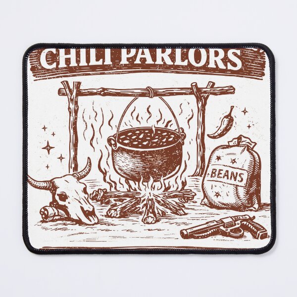 Item preview, Longhorn Chili Parlor T-Shirt designed and sold by Matinez Pink.