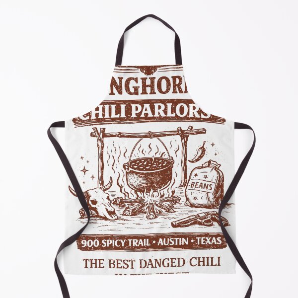 Item preview, Longhorn Chili Parlor T-Shirt designed and sold by Matinez Pink.
