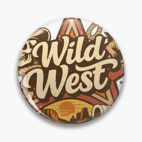Item preview, Wild West Cowboy Skull T-Shirt designed and sold by Matinez Pink.