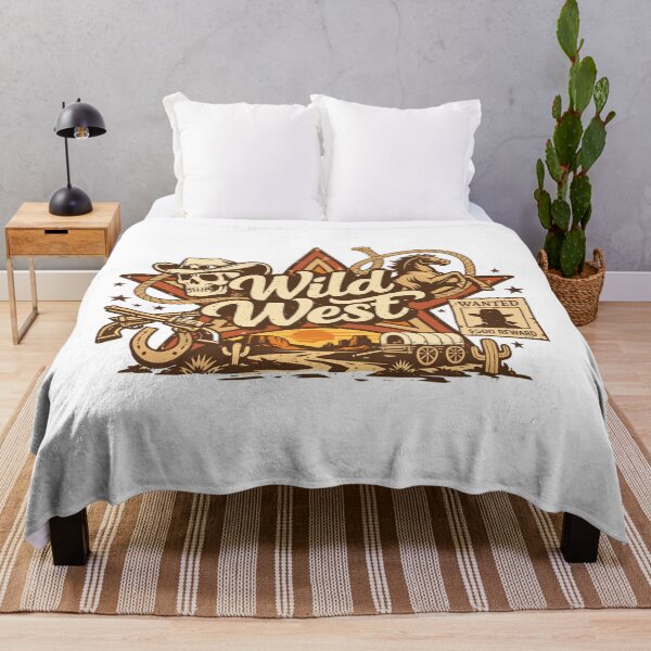 Item preview, Wild West Cowboy Skull T-Shirt designed and sold by Matinez Pink.