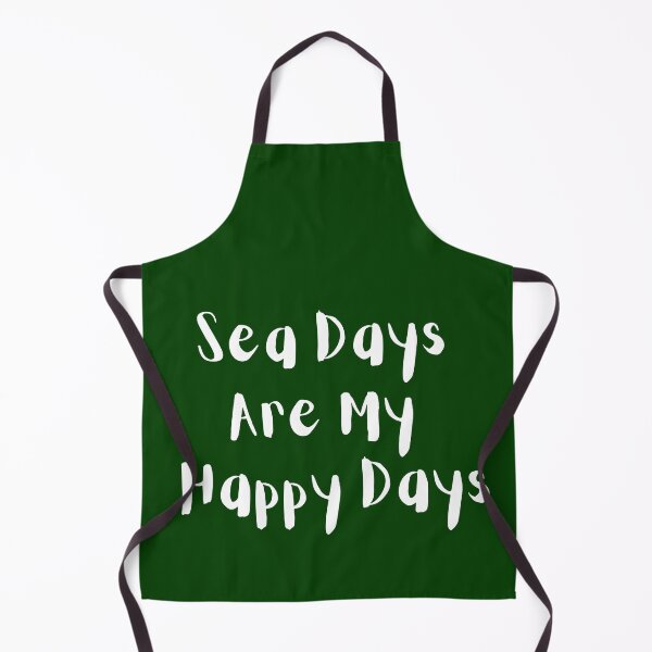 Item preview, Sea days are my happy days designed and sold by AlignedThreads.