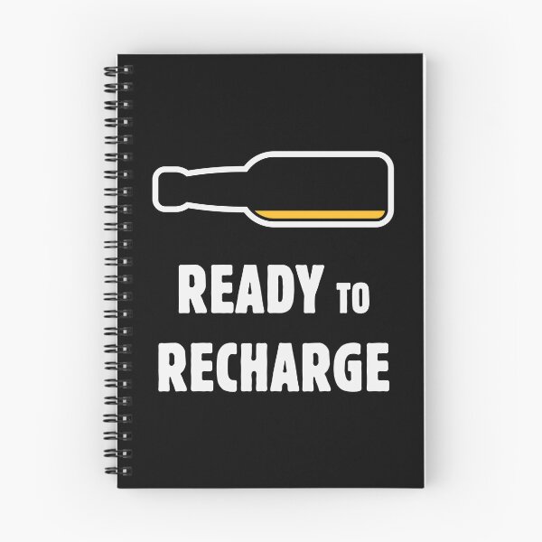 Item preview, Ready To Recharge (Beer Drinker / Ale / Lager / Alcohol / NEG 2C) designed and sold by MrFaulbaum.
