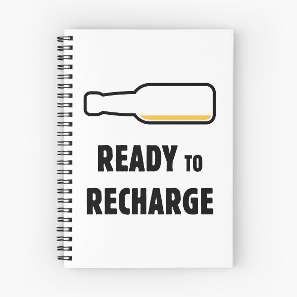 Item preview, Ready To Recharge (Beer Drinker / Ale / Lager / Alcohol / POS 2C) designed and sold by MrFaulbaum.