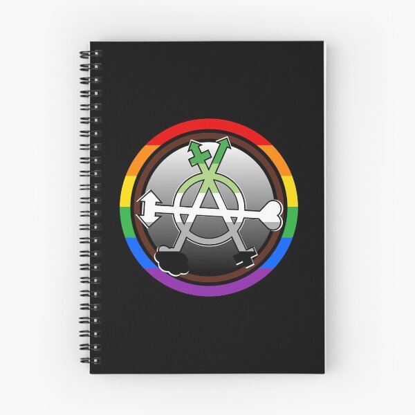 Item preview, Aromantic Gender Anarchy Symbol  designed and sold by dickensign.